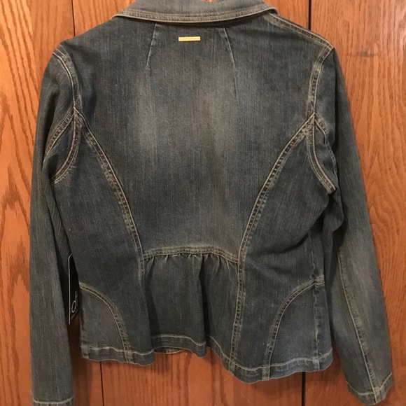 Daisy Fuentes size 14 Jean jacket - Picture 3 of 4